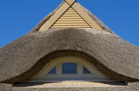 Pathfinder Village thatch roofing